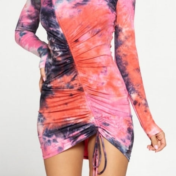 Ruby Red Dress - Picture 3 of 4